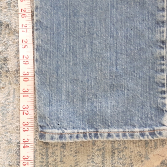 Lois High Rise Mom Relaxed Jeans Medium Wash Stretch Size 29 - Picture 12 of 15